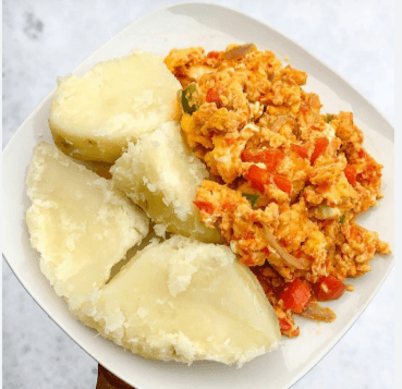 Yam & Egg